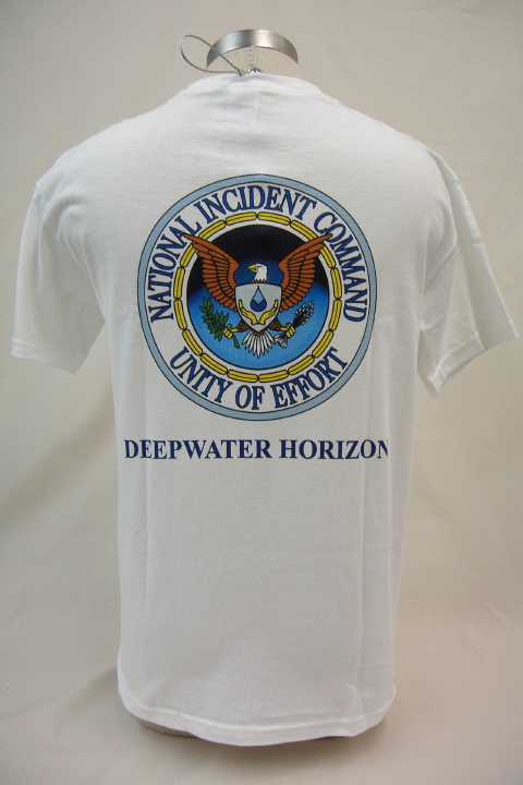 National Incident Command - Deepwater Horizon T-Shirt