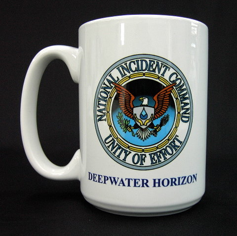 National Incident Command Deepwater Horizon Mug