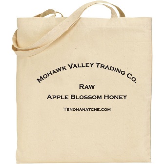 Raw Apple Blossom Tote- Bag