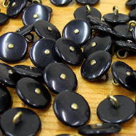 Black Pin Shank buttons