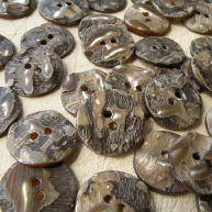 Back of Top Star shell buttons