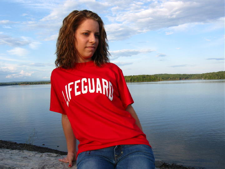 T Shirt: Custom printed T-Shirt. Deep Red, 5180 Hanes 6.1 oz. Ringspun Cotton Beefy-T®